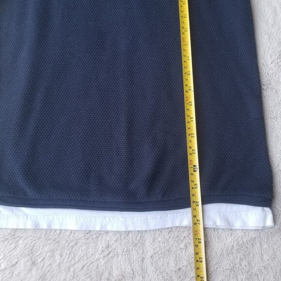 Zara Man Sweater Men's M Blue Crewneck Woven Textured Fisherman Neutral - Picture 7 of 8